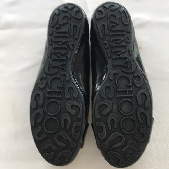 Jimmy Choo patent leather flats. - Picture 4 of 5
